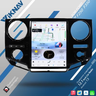 China 12.1 pulgadas de pantalla táctil Radio de coche para Ford F250 F350 F450 F650 reproductor multimedia Auto Unidad de cabeza estéreo GPS Carplay en venta