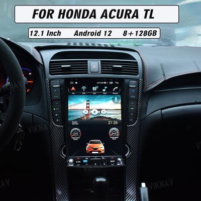 China 12.1 pulgadas Vertical Acura TL Honda Tesla pantalla de radio de coche estéreo 2006-2018 OEM en venta