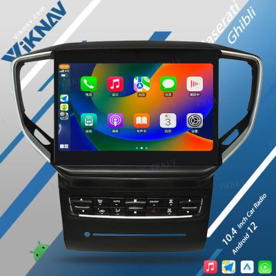 China 2013-2017 Maserati Ghibli Aftermarket Radio Wireless Carplay Android 10,4 Zoll zu verkaufen