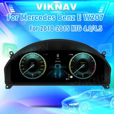 China Viknav Custom LCD Gauge Cluster Instrument Digital Mercedes Clase E W207 2010-2015 NTG4.0/4.5 en venta