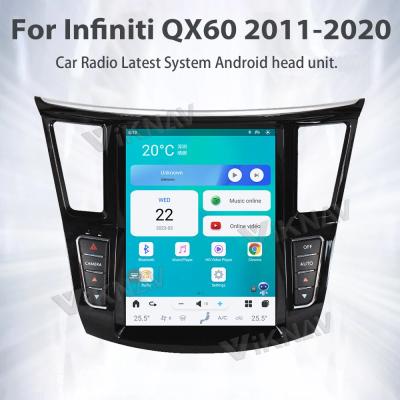 Cina 12.3 pollici QX60 JX35 Infiniti Head Unit Carplay Radio 2011-2020 GPS Carplay 4G WIFI in vendita