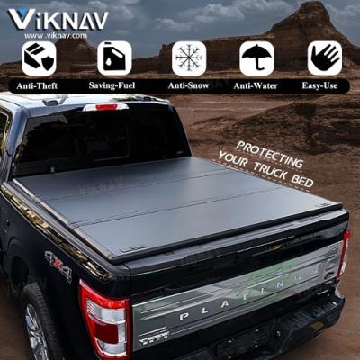 Chine Trifold Ford F150 lit de camion remplacement Tonneau couverture noir mat à vendre