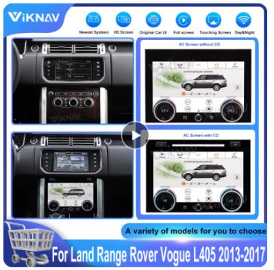 China Viknav Fit For Land Range Rover Vogue L405 2013-2017 10.4 pulgadas Panel de aire acondicionado para automóviles Junta climática Panel de aire acondicionado en venta