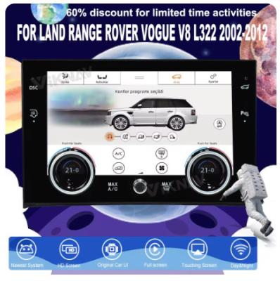 China 10.4inch AC Panel Display For Land Range Rover Vogue V8 L322 Keep the original functions with Car Air Condition Contrl for sale