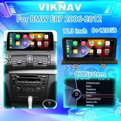 Китай Viknav 12,3-дюймовое автомобильное радио Для BMW 1 серии E87 2006-2012 CIC Система навигации с экраном DVD Мультимедиа 128 ГБ продается