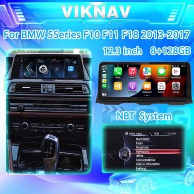 China Unidad de cabeza inalámbrica BMW Android Serie 5 F10 F11 2013-17 Sistema NBT en venta