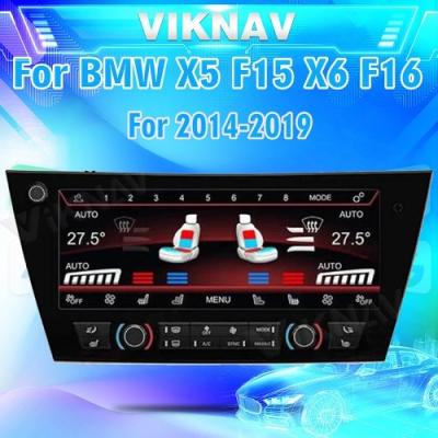 China BMW X5 F15 X6 F16 2014-2019 Single Din Bluetooth Rádio estéreo de carro LCD Painel Digital à venda