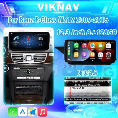 China Viknav 12.3 inch Android Car Radio Met Scherm Voor Mercedes Benz E Klasse W212 2009-2015 GPS Navigatie 2Din Speler NTG4.5 Te koop