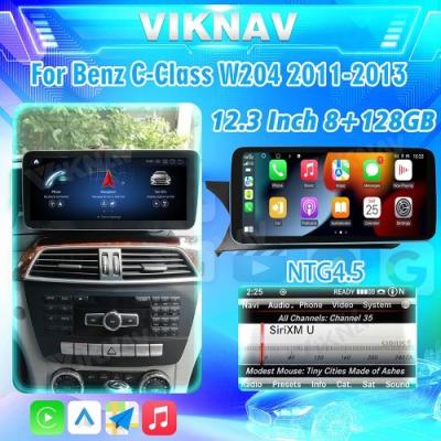 Cina Viknav Android Car Radio Per Mercedes Benz Classe W204 2011-2013 LHD RHD Car 12.3 Inch Player GPS Navigation Car NTG4.5 in vendita