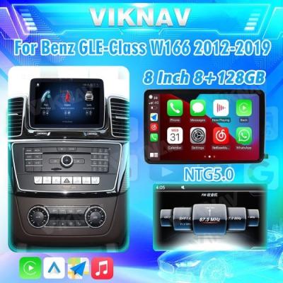 China ViknavCar Radio Para Mercedes Benz GLE GLS GL ML W166 X166 2012-2019 tela vertical HD LCD touch screen ((NTG5.0) à venda