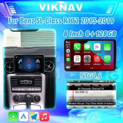 China Viknav 8Inch Android Car Radio Met Scherm Multimedia Speler Voor Mercedes Benz SL SLK SLC R172 2013-2019 GPS 2Din NTG4.5 Te koop