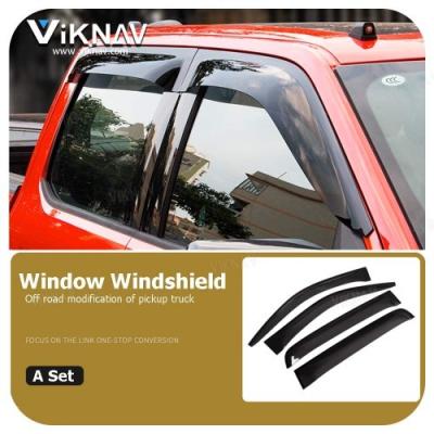 China ViknavTruck Window Deflector for 2015-2023 Ford F150 Rain Guards Compatible With Ford F150 Raptor Models- Custom Window for sale