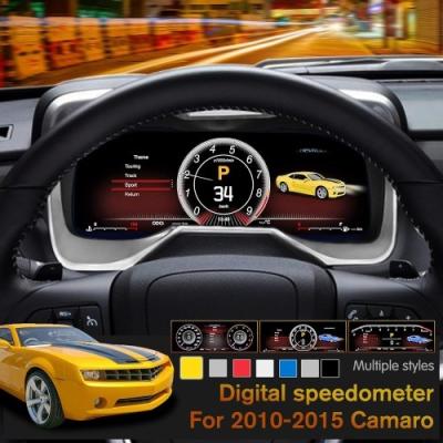 Cina 12.3 Inch Digital Dash Instrument Cluster Replacement per il 2010-2015 Chevrolet Camaro Linux Cluster Gauge Display digitale in vendita