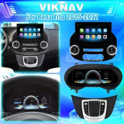 Chine Viknav 13 pouces Radio de voiture Android Pour Benz Vito 2015-2021 (128 Go Radio de voiture + Groupe d'instruments numériques + Souris) à vendre