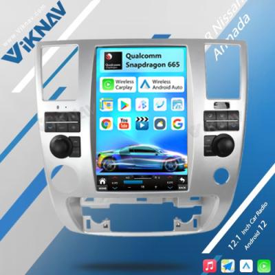 China Viknav Android Auto Touch Screen Radio de automóvil de 12.1 pulgadas para Nissan Armada 2009-2010 Unidad de navegación GPS Head Video Player en venta