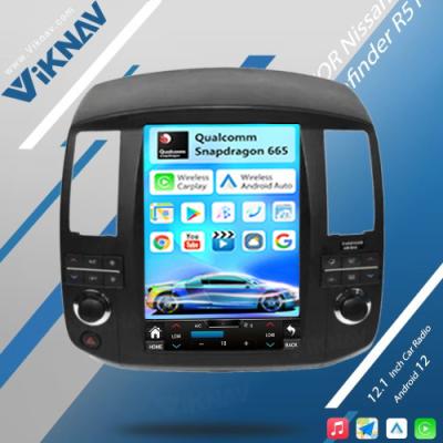 Chine Viknav Pour Nissan Pathfinder R51 2006-2011 Radio de voiture Android 12,1 pouces GPS avec écran Audio de voiture Stéréo Tête multimédia à vendre