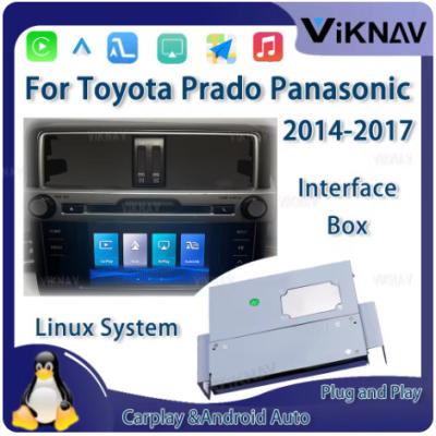 China Viknav Linux System OEM Car For Toyota Prado Panasonic 2014-2017 Upgrade Decoder Box MuItimedia Wireless for sale