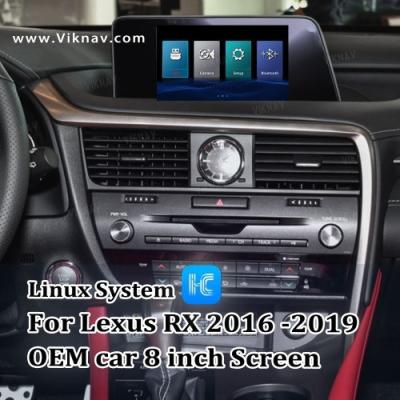 China Viknav Fit For Original Car 8 Inch Screen Linux System For Lexus RX 2016 2017 2018 2019 Wireless Apple CarPlay for sale