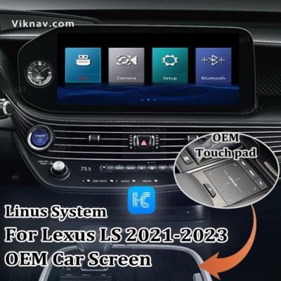 China Viknav Fit For Original Car Screen Linux System For Lexus LS 2021 2022 2023 Wireless Apple CarPlay Android Auto for sale