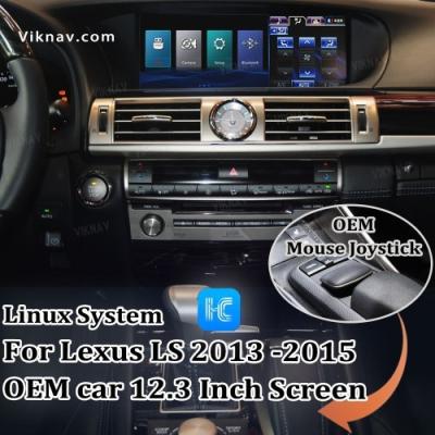 China Viknav Fit For Original Car 12.3Inch Screen Linux System For Lexus LS 2013 2014 2015 Wireless Apple CarPlay Android Auto for sale