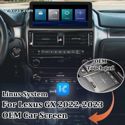 China Viknav Fit For Original Car Screen Linux System For Lexus GX 2022 2023 Wireless Apple CarPlay Android Auto for sale