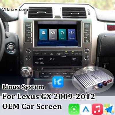 中国 Viknav Linux System For Lexus GX 2009 -2012 ワイヤレス Apple CarPlay Android Auto オリジナルカー画面のみをサポートする 販売のため