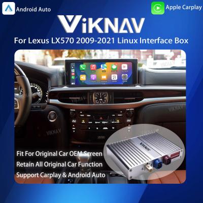 Chine Système Viknav Linux Pour Lexus LX570 2009 -2021 sans fil Apple CarPlay Android Auto Ne prend en charge que l'écran OEM d'origine de la voiture à vendre