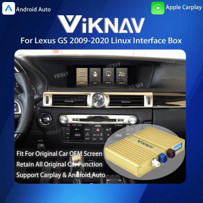 Cina Viknav Linux System For Lexus GS 2009-2020 Wireless Apple CarPlay Android Auto Sostenere solo lo schermo OEM originale dell'auto in vendita