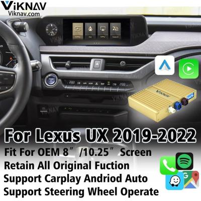 China Linux Car Interface Box For Lexus UX 2019-2022 Wireless Apple CarPlay Android Auto for sale