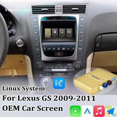 Cina Viknav Linux Interface Box Per Lexus GS 2009 -2011 Wireless Apple CarPlay Android Auto Sostenere solo lo schermo originale dell'auto in vendita