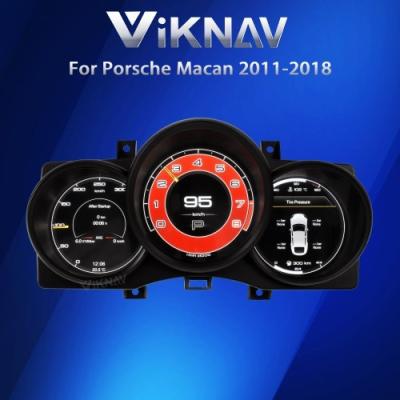 China VIKNAV Digital Cluster Car Speedometer For Porsche Macan 2011-2018 for sale