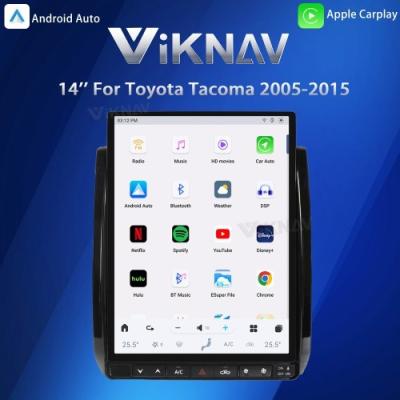 중국 VIKNAV 14 인치 터치 스크린 Toyota Tacoma 2005-2015 안드로이드 자동차 라디오 헤드 유닛 판매용