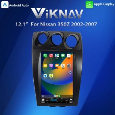 China VIKNAV 12.1 ¢ Rádio de carro Para Nissan 350Z 2002-2007 LHD Touch Screen Audio Rádio estéreo à venda