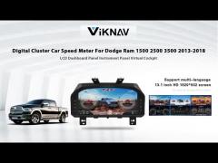 Viknav For Dodge ram 1500 2500 3500 (2013-2018)-Display ! ! Digital Cluster Car Instrument Cluster