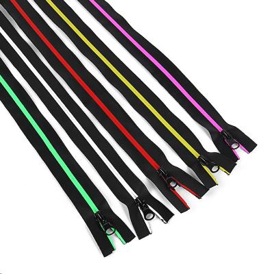 China Hot Selling Waterproof Wholesale Zippers Water Repellent Zipper PU PVC TPU Zipper for sale