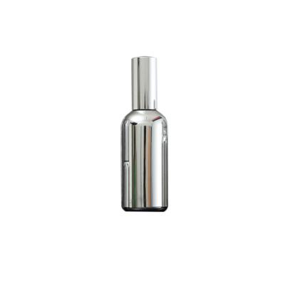 China Personal Care Factory Direct Sales Essential Oil Bottle Sliver Glass Bottle With Dropper for sale