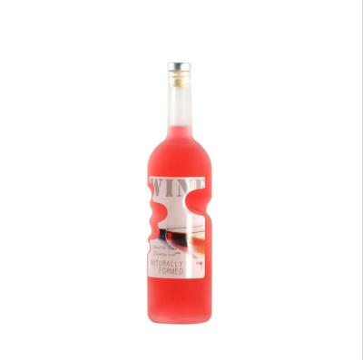 China Wholesale 750ml Red Wine Personal Care Manufacturer Bottle Angel Special Shaped Fruit Juice Wine Beverage Glass Bottles for sale