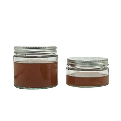 China Eco-friendly Recyclable Wholesale Jam Sauce Honey Storage Containers 130ml 200ml Glass Jars With Lids for sale