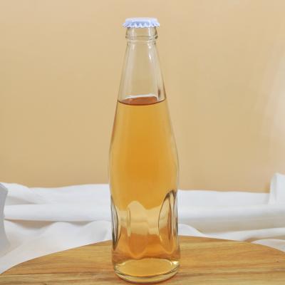 China Wholesale Beverage Factory Coke 250ml Glass Bottle Carbonated Glass Drink Bottles With Lids for sale