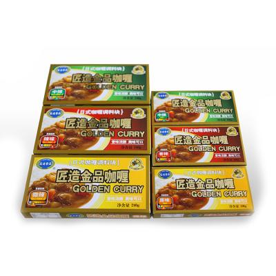 China Instant Hot Sales House Cheap Wholesale High Quality Golden Curry From Japan for sale