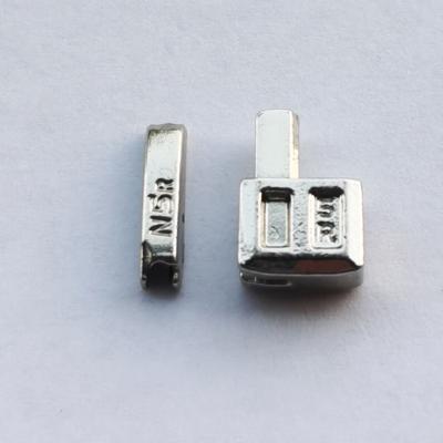 China Auto Lock #5 Metal Pin Box For Nylon Zipper Open End for sale