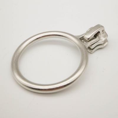 China Nickel Free High Quality Auto Ring Puller Lock 5# Slider For Plastic Zipper for sale