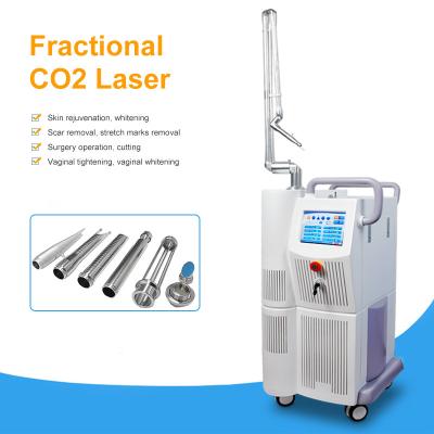 China Dye removal CO2 laser / fractional rf co2 laser machine high quality metal tube with rf vaginal tightening tube for sale