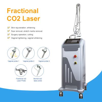 China Fractional Tube 10600nm / Dye Removal Top Sell CO2 Vaginal Tightening Laser Device / RF Laser Cutting Machine for sale