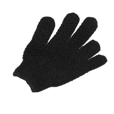 China EXFOLIATING Newst Exfoliating Five Finger Bath Glove Scrub Magic Peeling Glove for sale