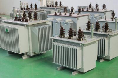 中国 企業は無定形の合金の変圧器 6KV - 35KV、5KVA -を 6300KVA オイル浸しました 販売のため