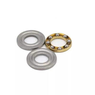 China Long life imports high precision cheap miniature thrust ball bearing F8-22m 8x22x7mm brass cage accept custom made the high quality for sale