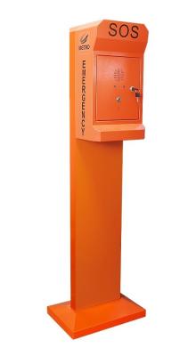 China Rustproof Outdoor Emergency Phone , Pillar Mounting Emergency Call Box For Public for sale