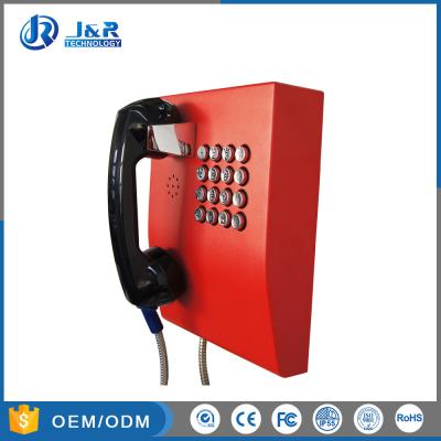 China Bank Vandal Resistant Telephone Industrial Handset Telephone With Full Keypad for sale