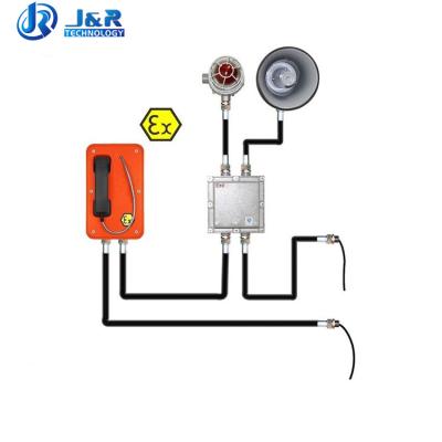 China Teléfono de emergencia resistente del IP del G/M del impermeable de la línea directa a prueba de explosiones del teléfono en venta